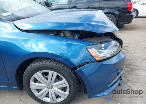 2017 Volkswagen Jetta 1.4T S z USA, uszkodzony, nr VIN 3VW2B7AJ2HM387806